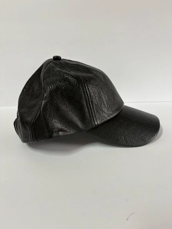 NWT Wyeth Hailey Faux Leather Baseball Cap - Picture 5 of 12
